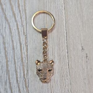 Effy Gold and Silver Panther Keychain